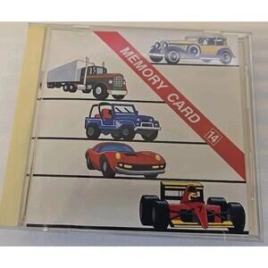 Janome Embroidery Designs Memory Card Motor Sports & Templates #14 Complete